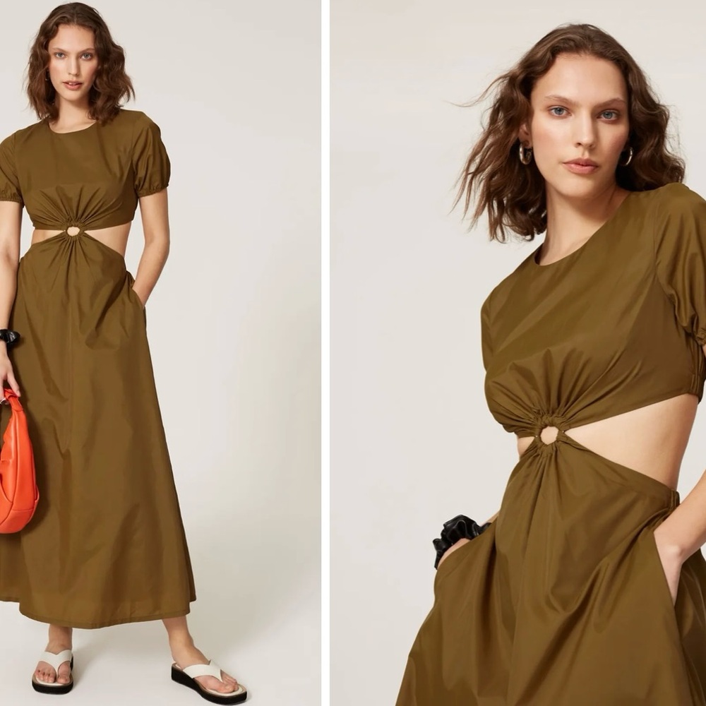 Staud Calypso Cutout Dress - Picture 3 of 10